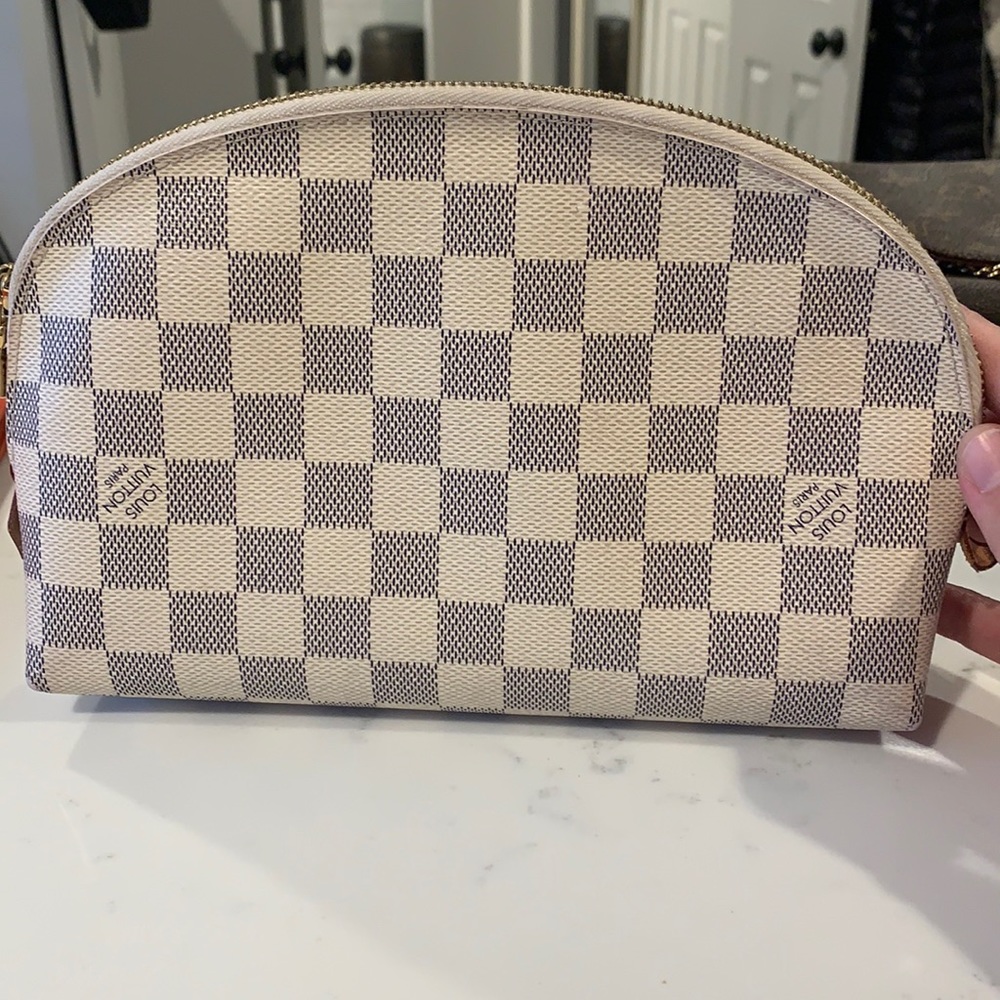 LV makeup bag